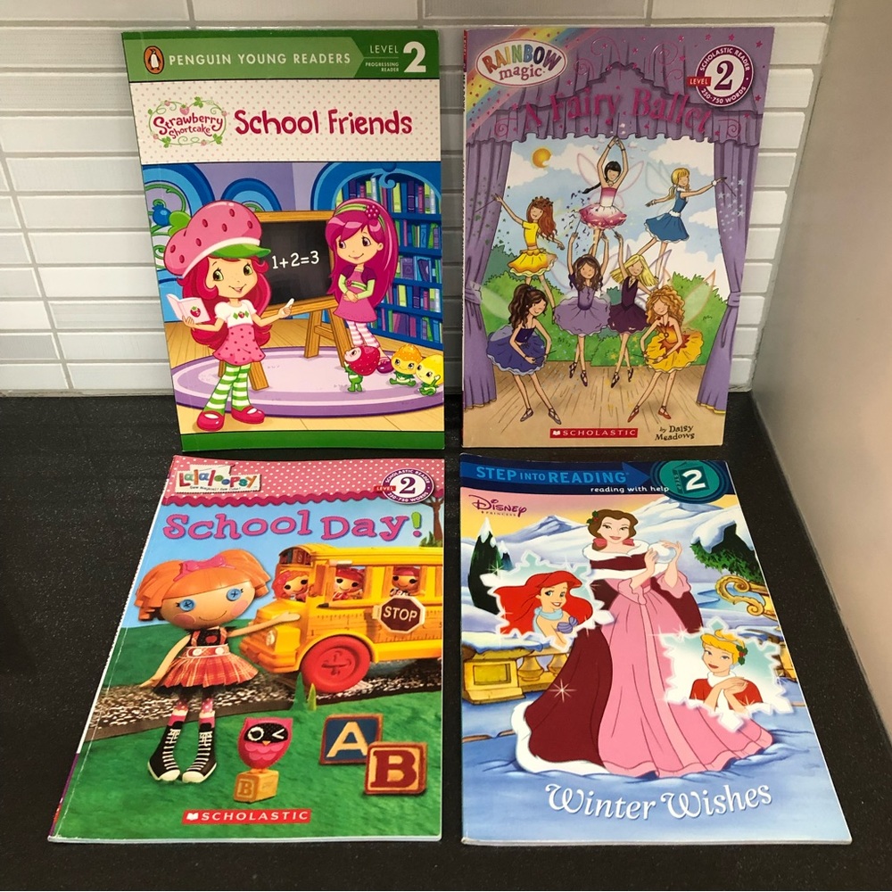 Level 2 “learn to read” book lot!